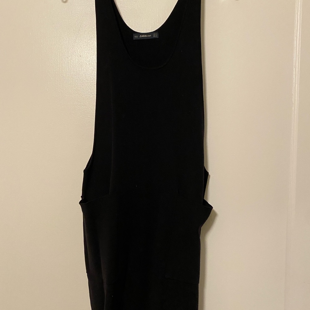 Zara Elegant Black Knit layering dress